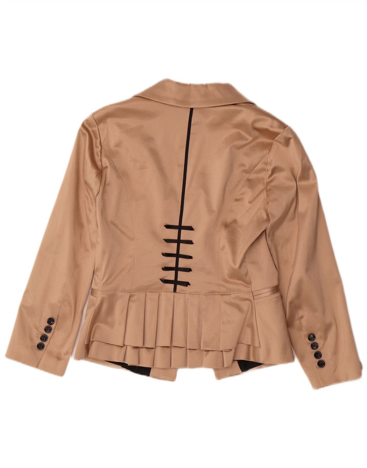 Conjunto de 2 piezas para mujer Elisabetta Franchi IT 44 Poliéster beige medio