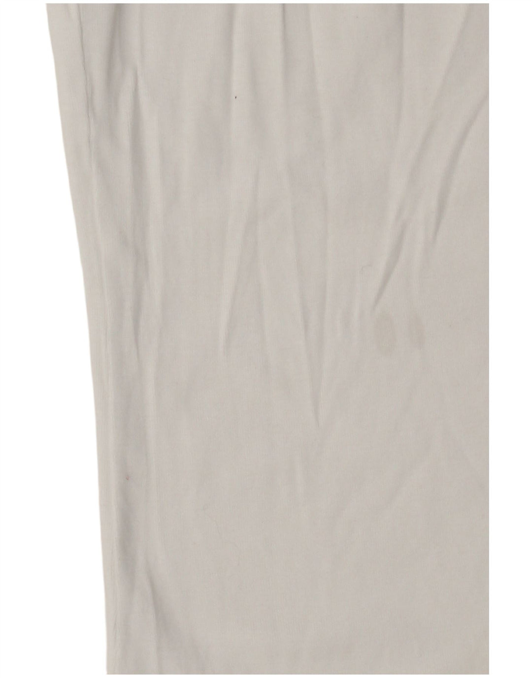 Benetton Top Sin Mangas Con Estampado De Mujer UK 6 XS Blanco
