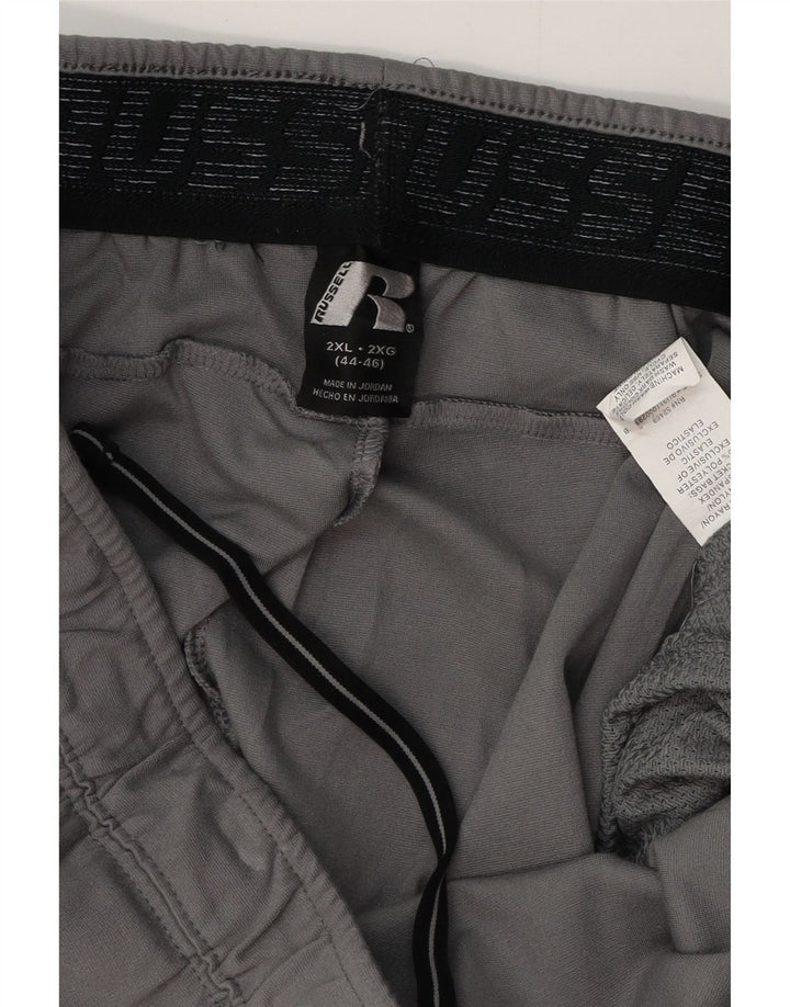 RUSSELL ATHLETIC Pantalón de chándal para hombre 2XL Gris Poliéster
