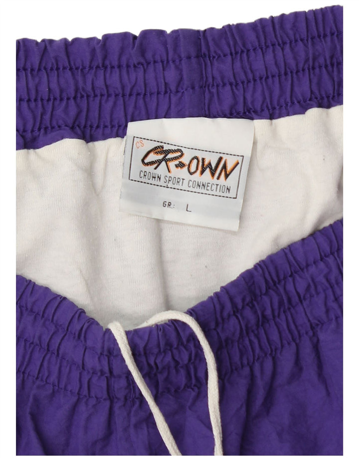 Bañador Crown Hombre Large Poliamida Morado
