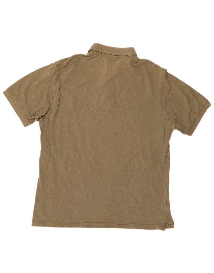 INVICTA Polo para hombre grande de algodón caqui