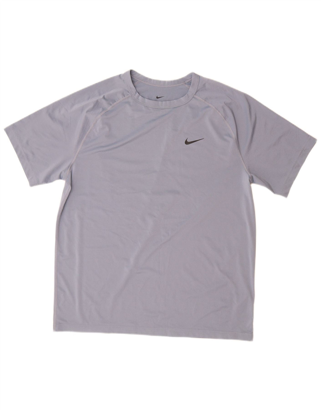 Camiseta NIKE Dri Fit para hombre Top poliéster gris grande