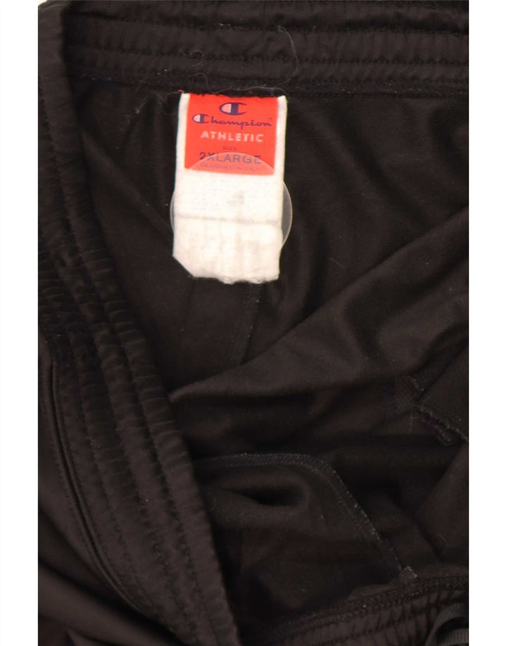 Champion Pantalones De Chándal Para Hombre Joggers 2XL Poliéster Negro