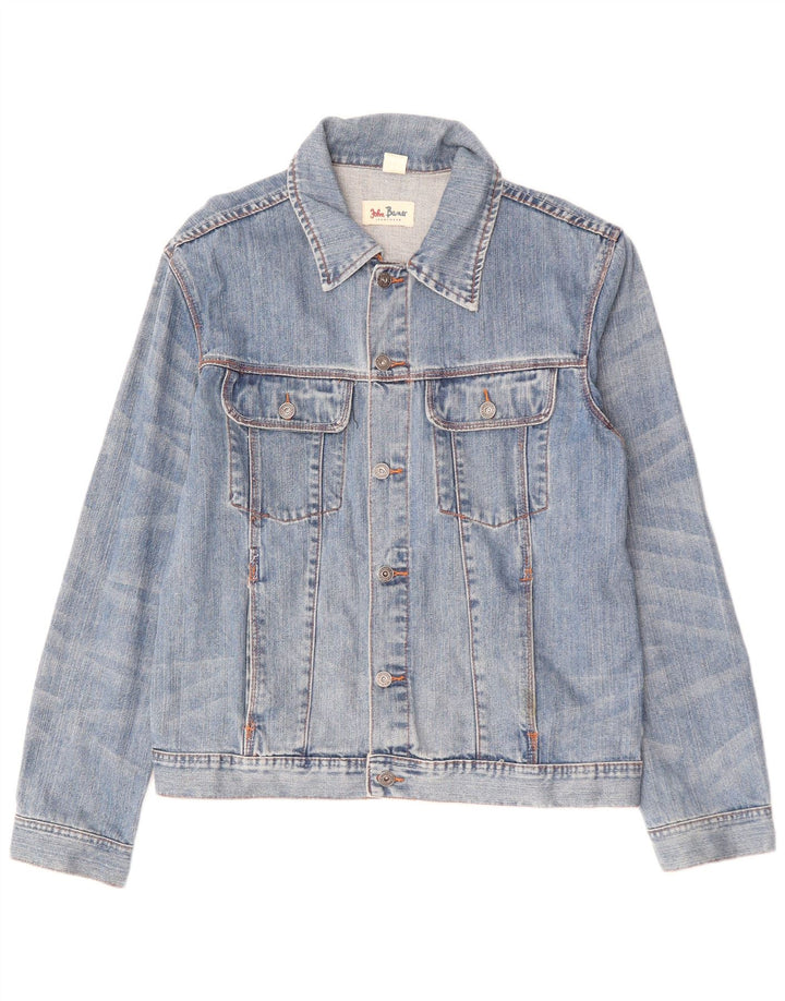 JOHN BANER Chaqueta vaquera para hombre UK 44 2XL Algodón azul