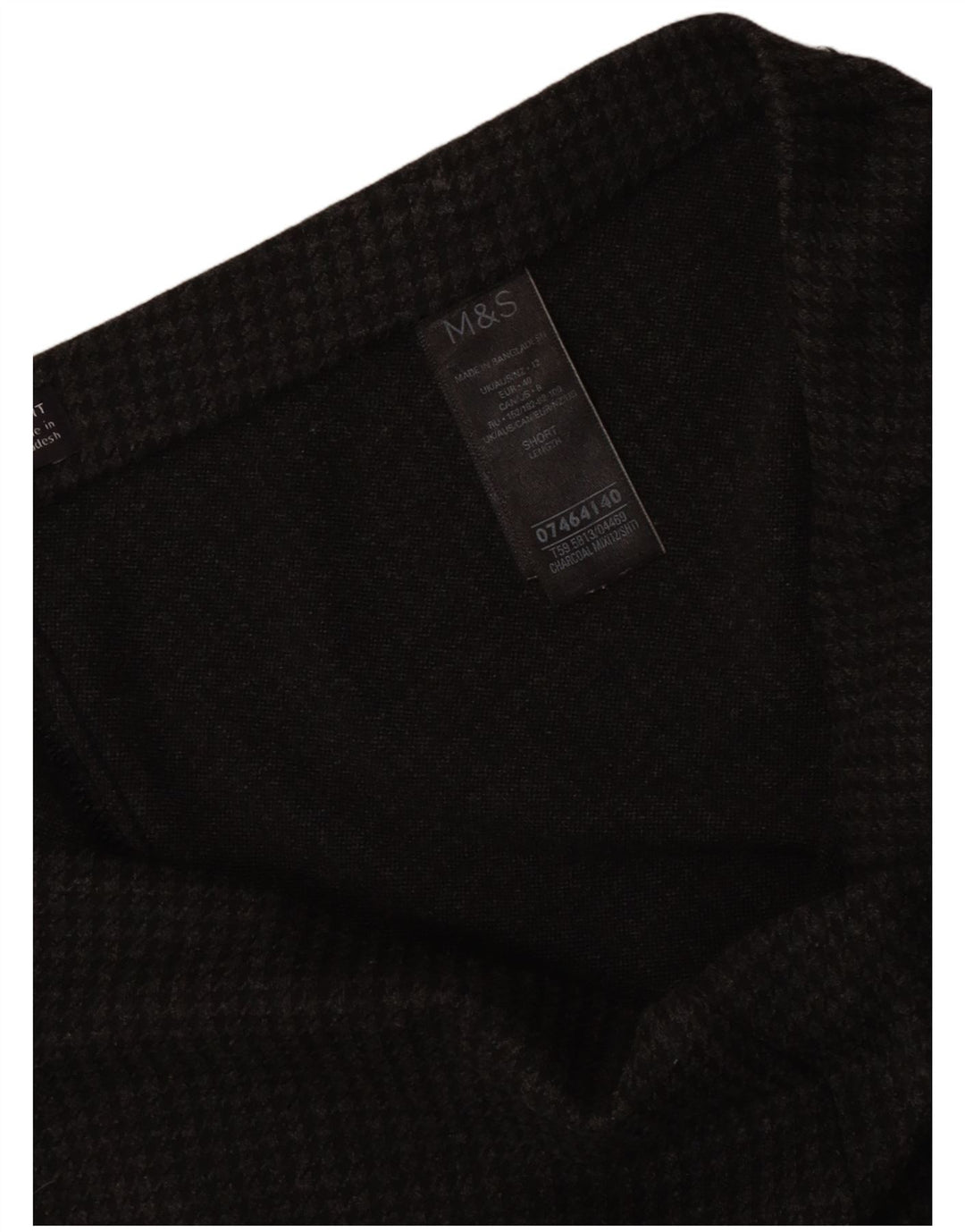 Marks & Spencer Pantalones Casuales para Mujer UK 12 Medium W32 L28 Negro