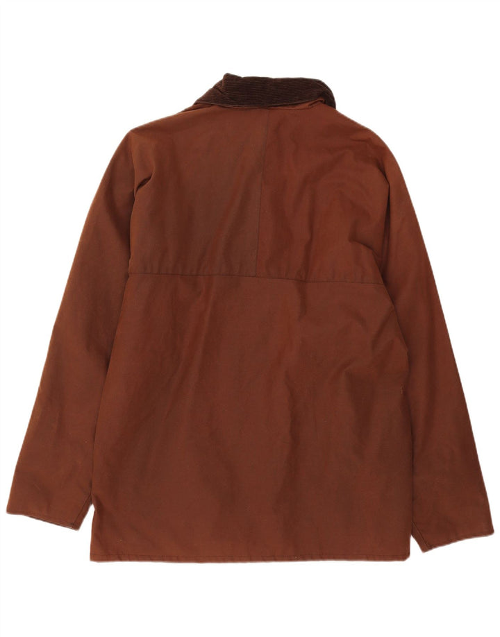 Chaqueta Oxford de algodón encerado para hombre UK 38 Marrón medio