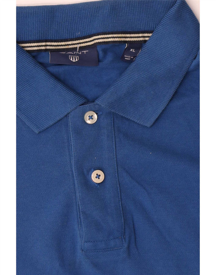 Gant Polo Hombre XL Azul Algodón