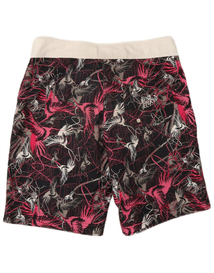 PUMA Bañador con estampado abstracto para mujer, talla 8, talla pequeña, multicolor