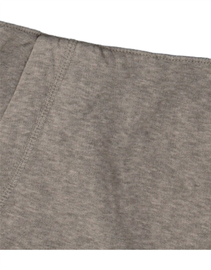 Pantalones cortos deportivos Converse para hombre de algodón color block gris pequeño