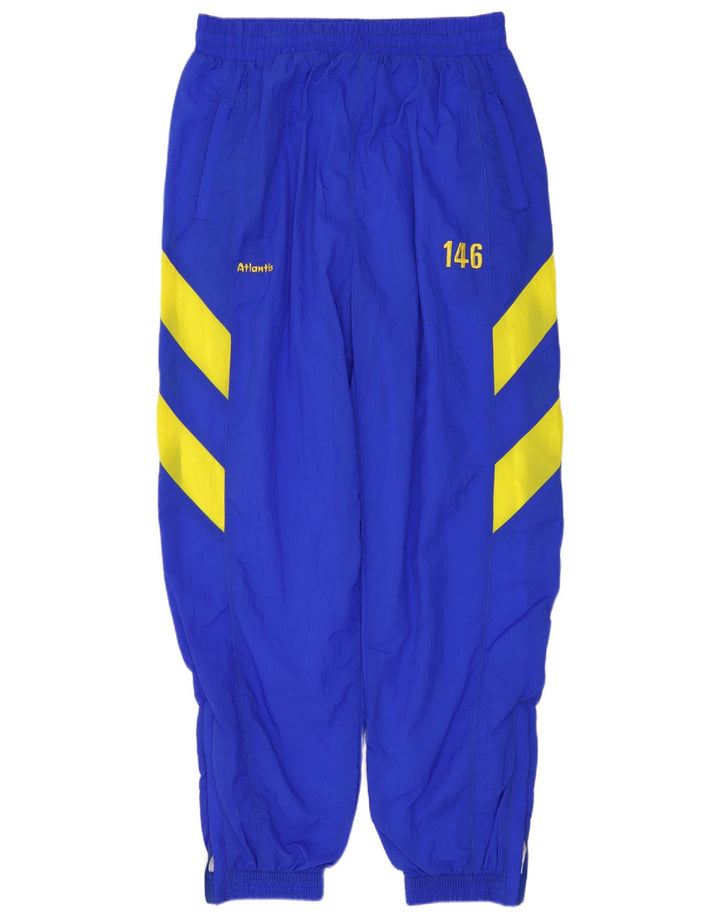 Atlantis Hombre Pantalones De Chándal Con Gráfico Joggers Large Azul Colorblock