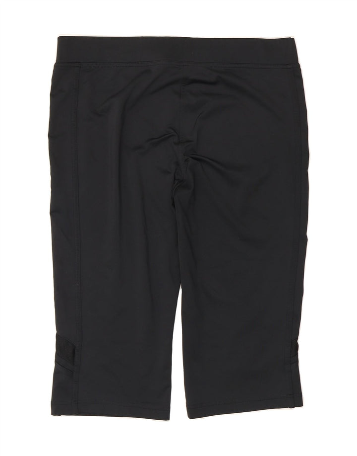 FILA Womens Bermuda Sport Shorts UK 16 Large Black Polyester Vintage Fila and Second-Hand Fila from Messina Hembry 