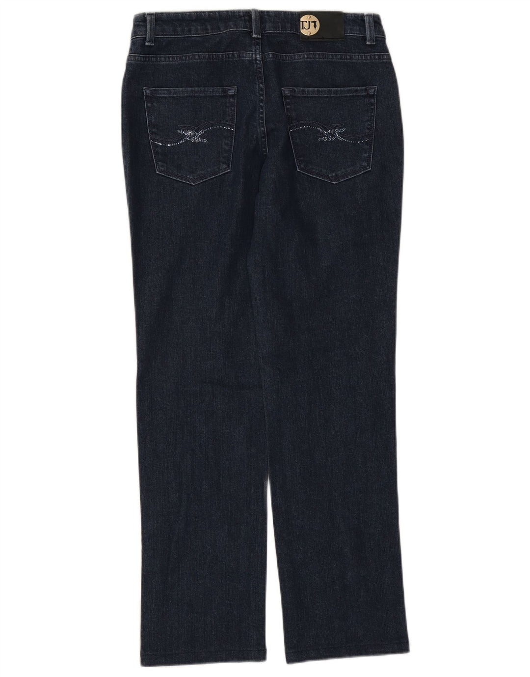 Vaqueros Trussardi Mujer Rectos W30 L30 Azul Algodón