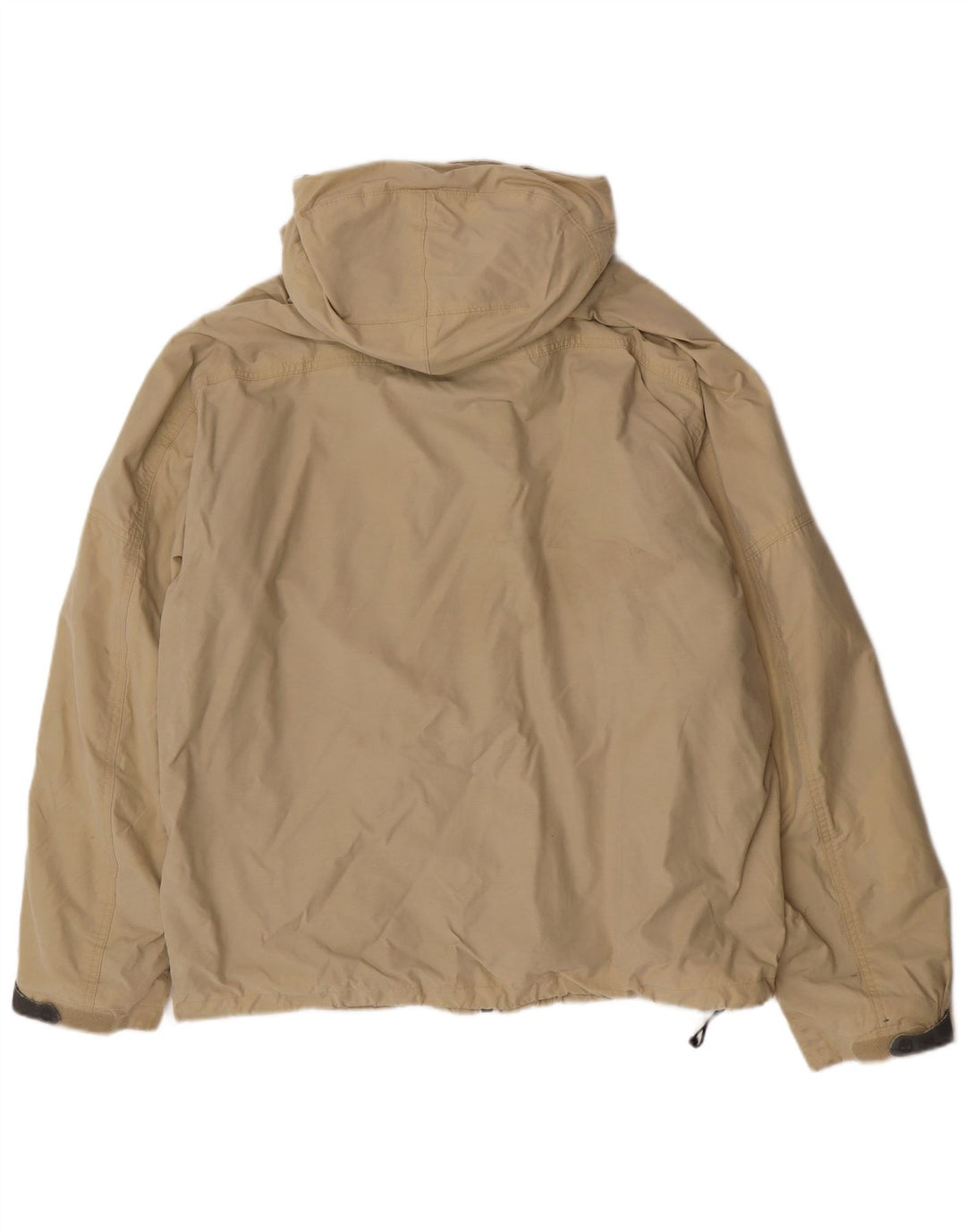 Timberland Chaqueta cortavientos con capucha para hombre UK 42 XL Poliéster beige