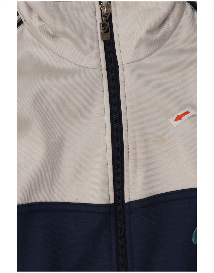 Asics - Chaqueta de chándal para hombre, talla 44, XL, poliéster color azul marino