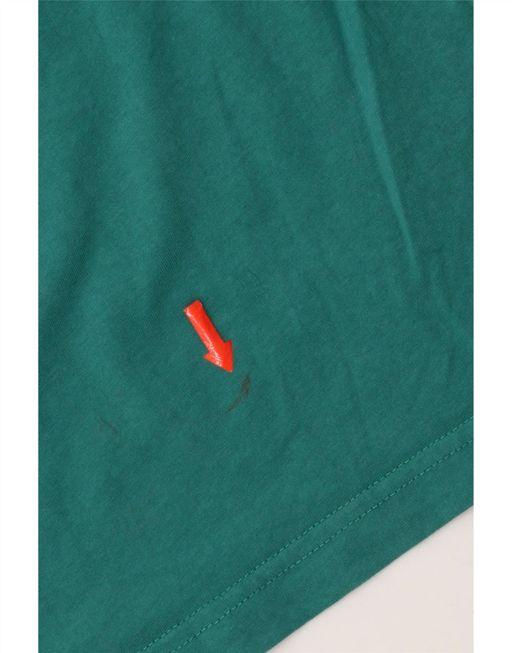 Crew Clothing Camiseta para hombre Top Algodón verde medio