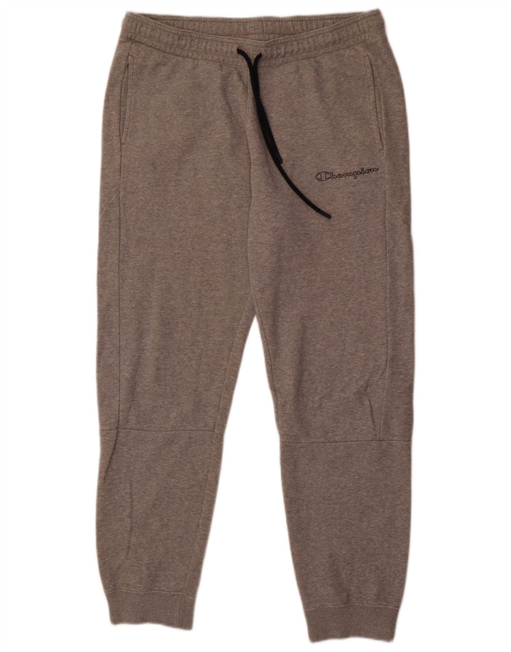 Champion Pantalones De Chándal Para Hombre Joggers Large Gris Moteado