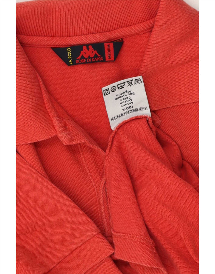 Polo Kappa Hombre Algodón Rojo Medio