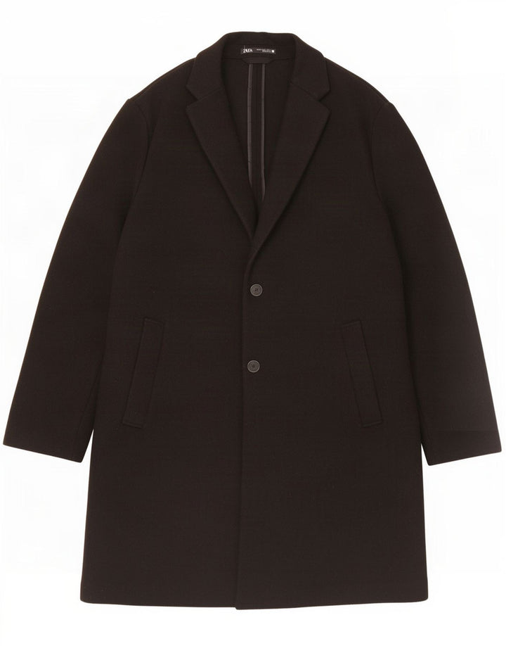 Zara Hombre Abrigo UK 42 XL Negro