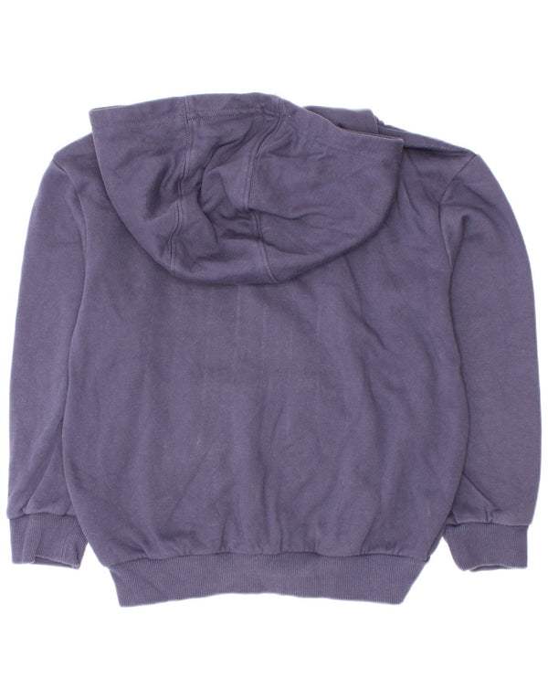 Adidas - Sudadera con capucha para niño (6-7 años), color azul marino, algodón