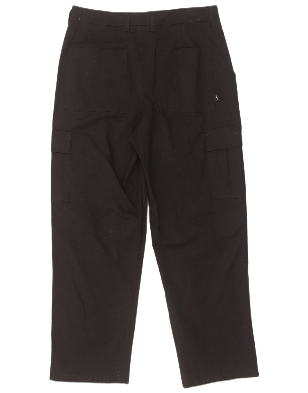 Pantalón cargo cónico Nike para hombre W32 L32 Algodón negro