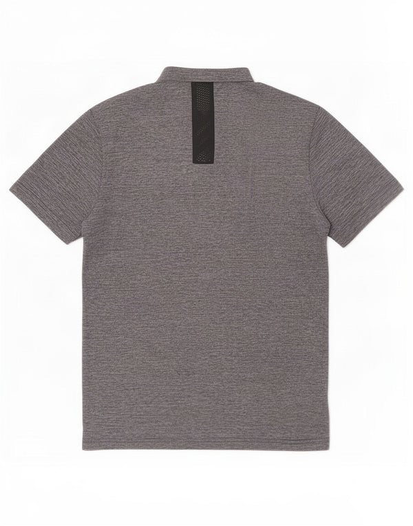 Adidas Camiseta De Tres Rayas Para Hombre Top Pequeño Poliéster Moteado Azul Marino