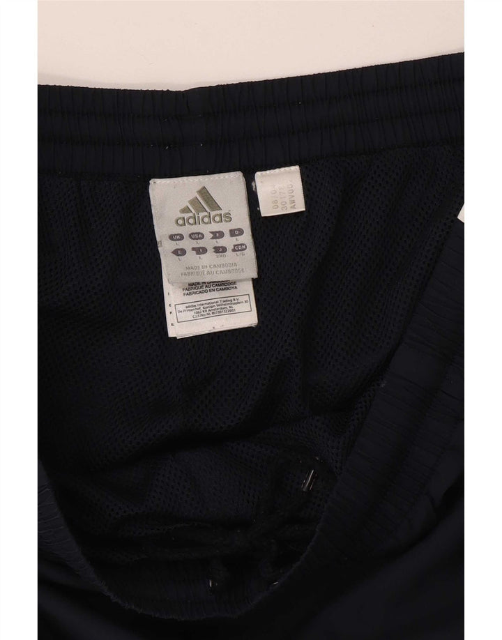 Adidas Hombre Pantalones De Chándal Joggers Grande Azul Marino Poliéster