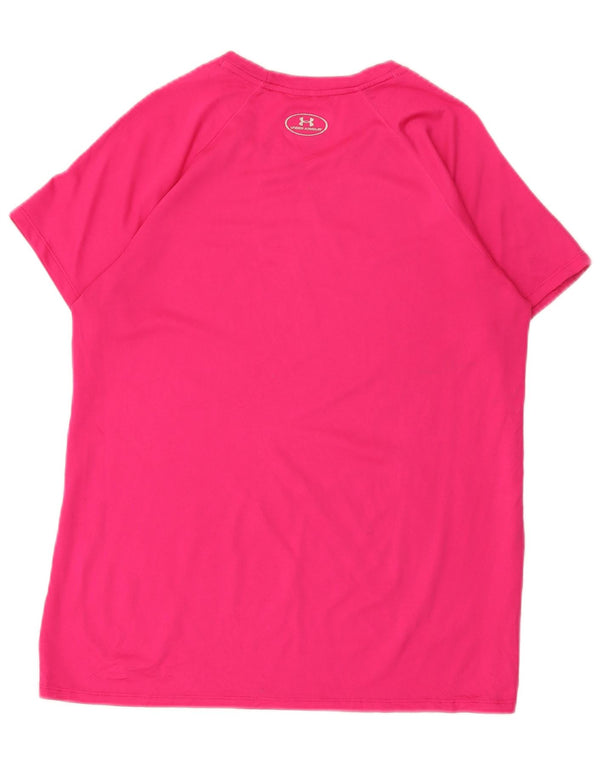 Under Armour Camiseta Heat Gear para mujer UK 14 Medium Pink