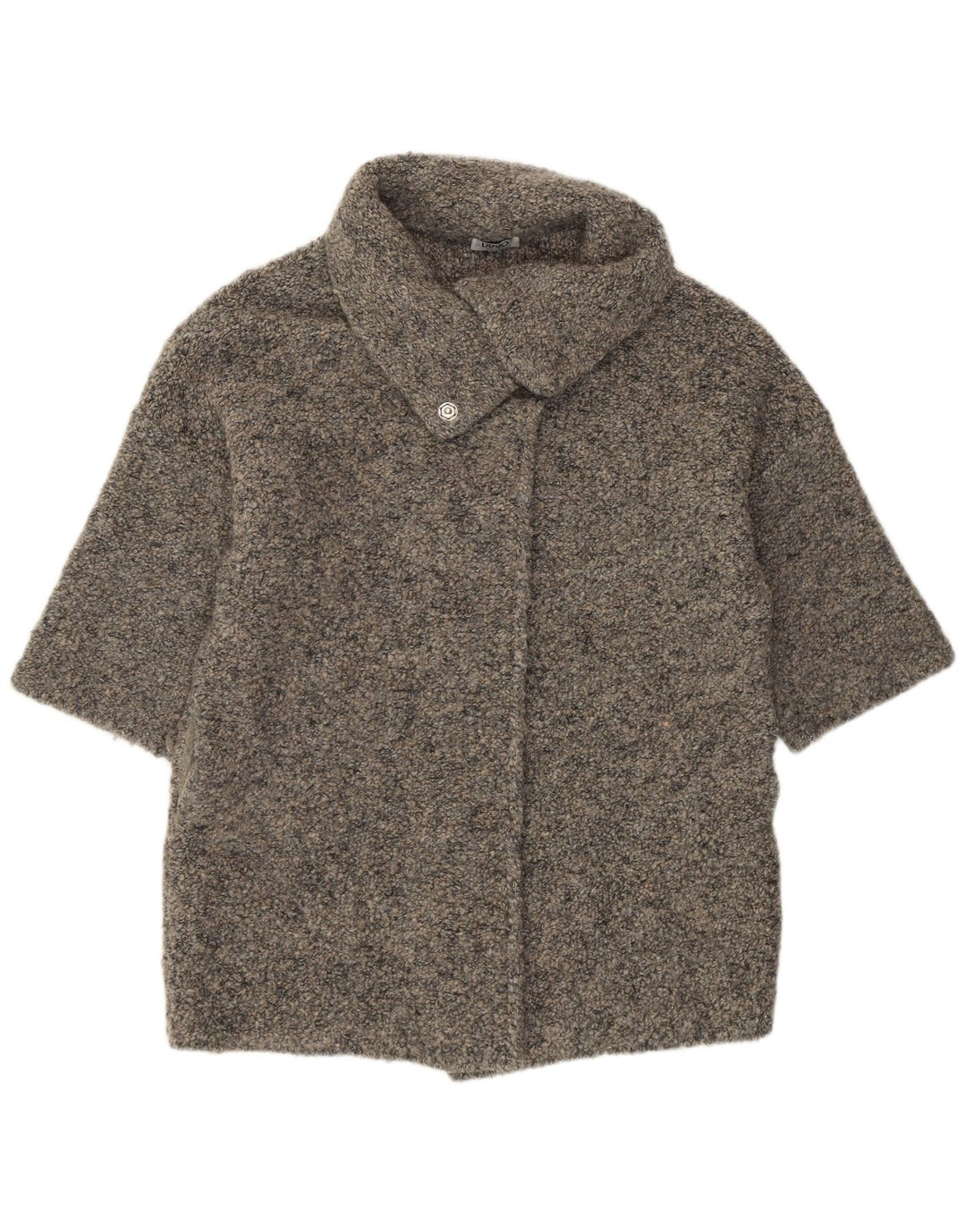 Liu Jo - Cárdigan largo extragrande para mujer, talla 40, color gris moderno