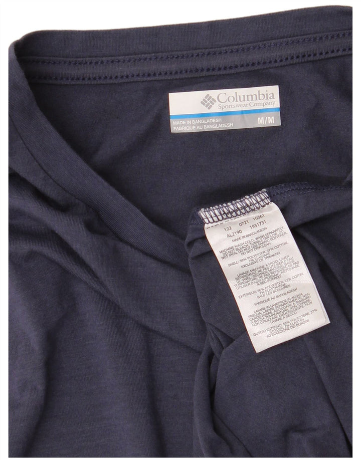 Columbia Mujer Omni-Shade Chaleco Top UK 40 Medio Azul Marino Poliéster