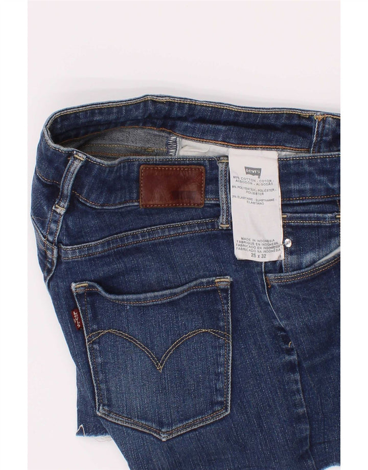 Shorts Vaqueros Levi's Mujer W25 XS Algodón Azul