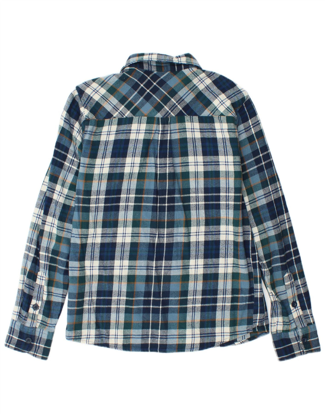 Camisa de franela para hombre de Mountain Warehouse Algodón a cuadros azules pequeños