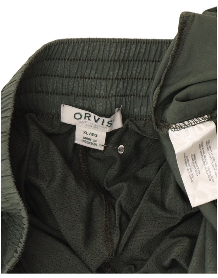Falda pantalón Orvis de cintura alta para mujer ES 40 XL Poliéster de camuflaje verde