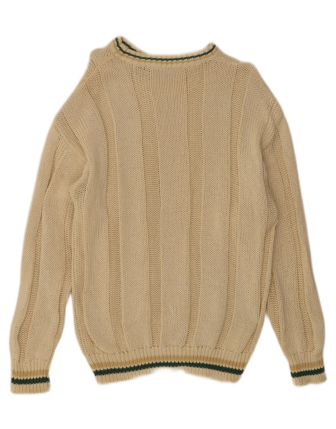 Henry Cottons Jersey con cuello barco para hombre, talla grande, color amarillo