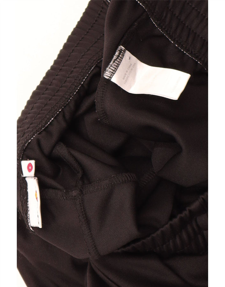 ELLESSE Hombre Pantalones De Chándal Joggers Small Negro Colorblock Poliéster