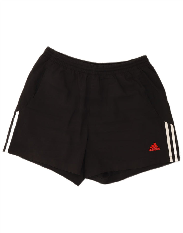 Adidas Pantalones cortos deportivos para hombre XL Negro Poliéster