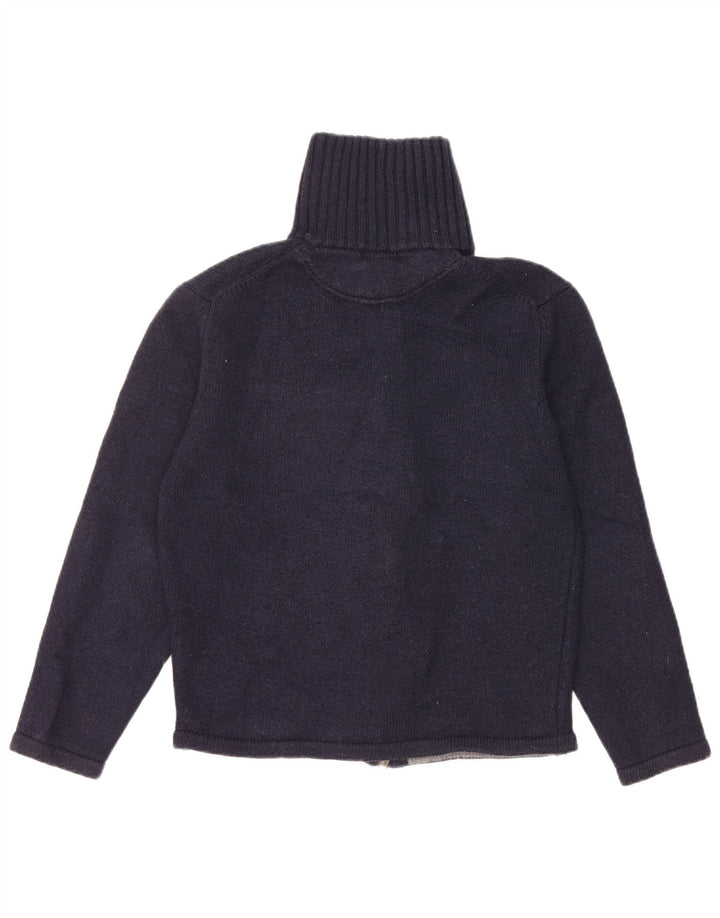 Massimo Dutti Cárdigan para Mujer UK 44 Medium Azul Marino