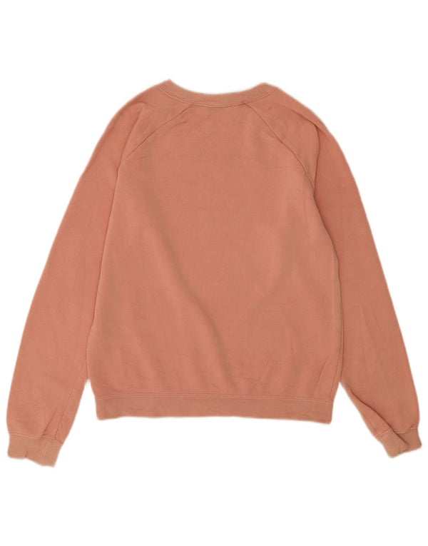 Nike Sudadera de gran tamaño con gráfico para mujer UK 6 XS Algodón rosa