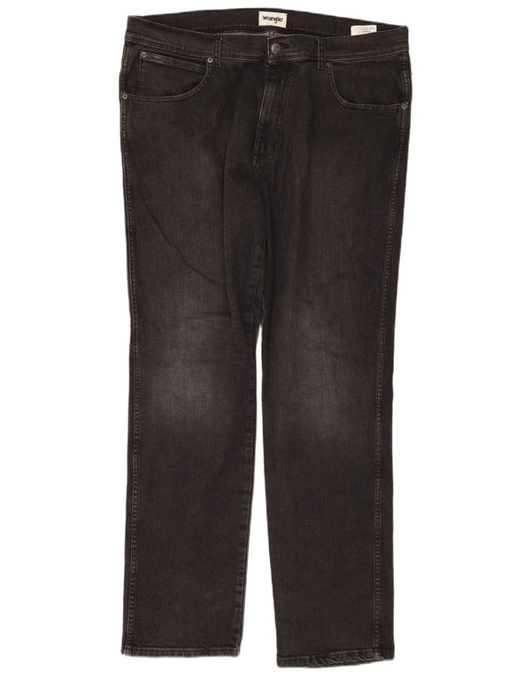Wrangler Vaqueros ajustados Texas para hombre W38 L34 Algodón gris