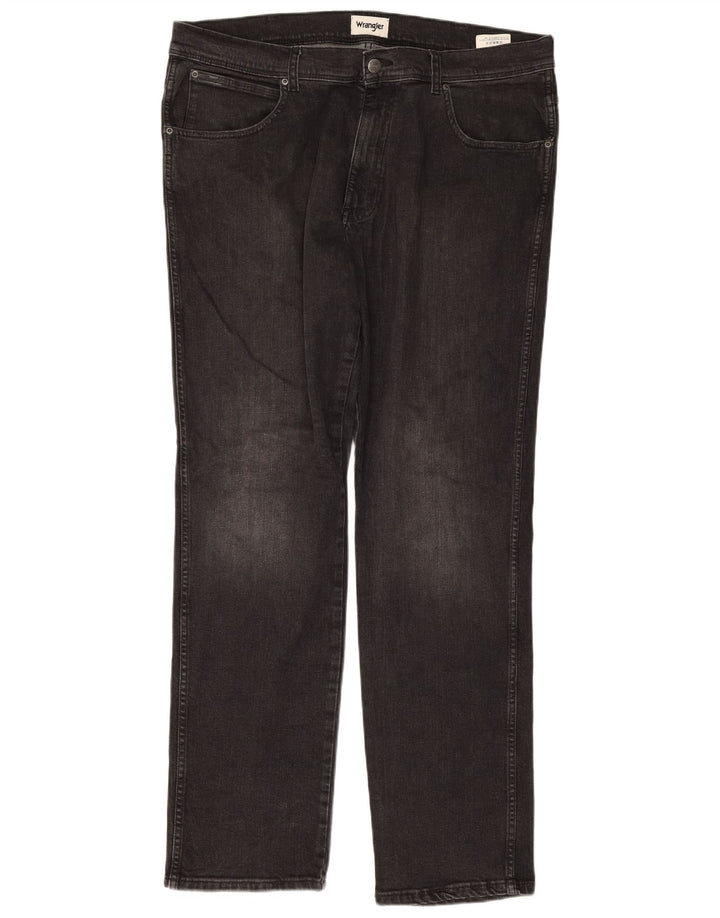 Wrangler Vaqueros ajustados Texas para hombre W38 L34 Algodón gris