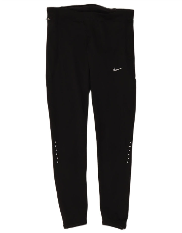 Nike Leggings para mujer UK 10 Small Negro Poliéster