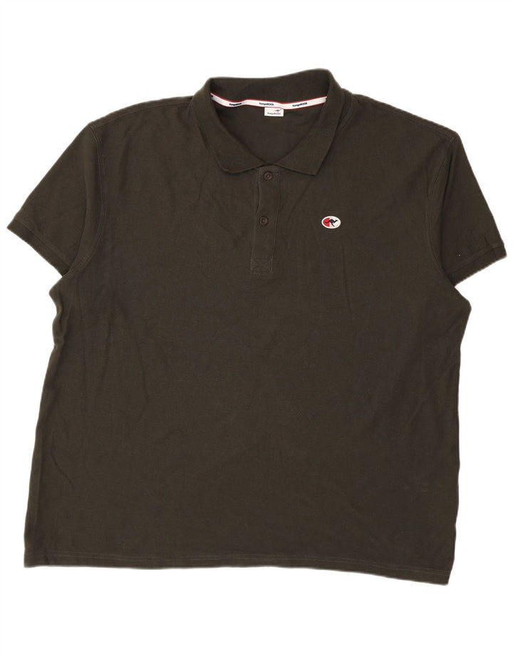 Kangaroos Polo Hombre 3XL Caqui Algodón