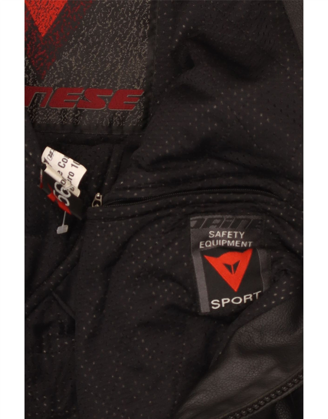 Dainese Chaqueta de cuero para hombre, talla 40, color negro