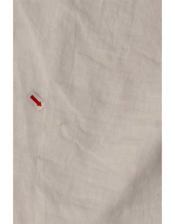 NARACAMICIE Blusa sin mangas para mujer UK 8 Small White