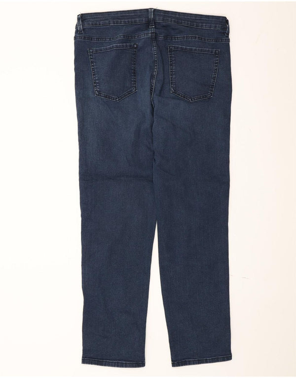 Marks & Spencer Vaqueros rectos The Sienna para mujer UK 18 XL W36 L30 Azul marino