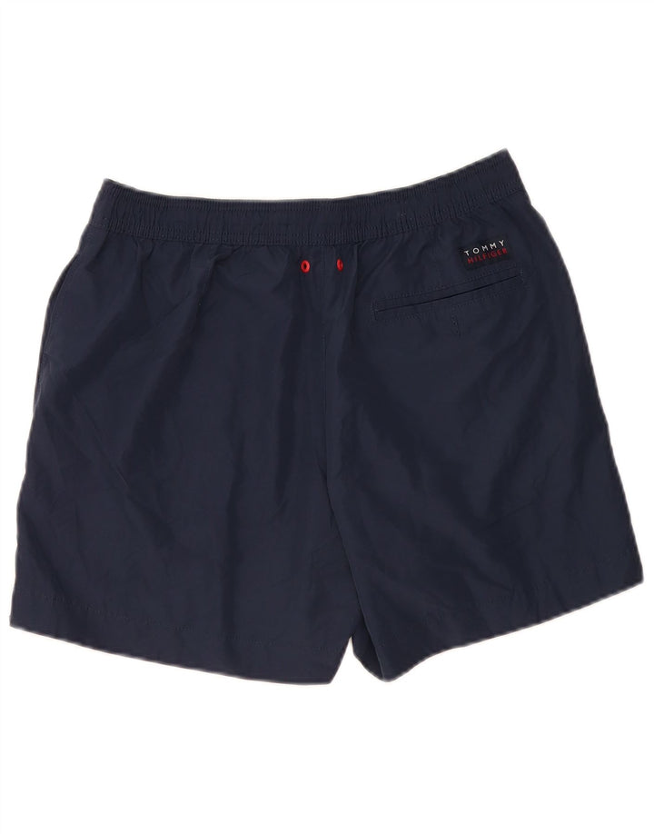 TOMMY HILFIGER Shorts de baño gráficos para hombre Poliéster azul marino medio