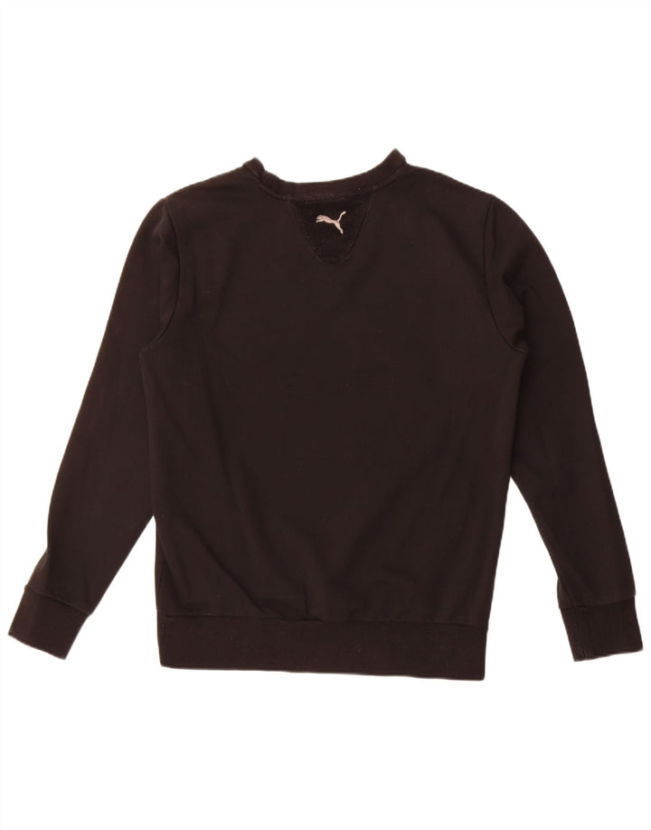 Puma Hombre Sudadera Gráfica Jumper Medium Negro Algodón