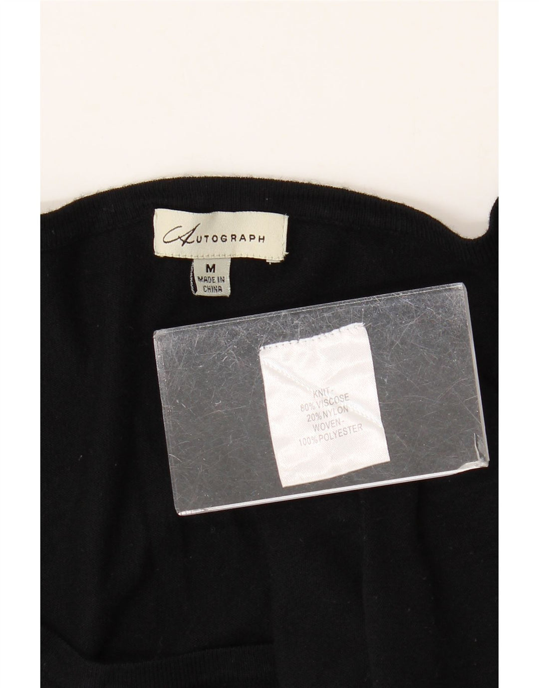 Marks & Spencer Blusa Autograph para Mujer UK 44 Medium Black Colorblock