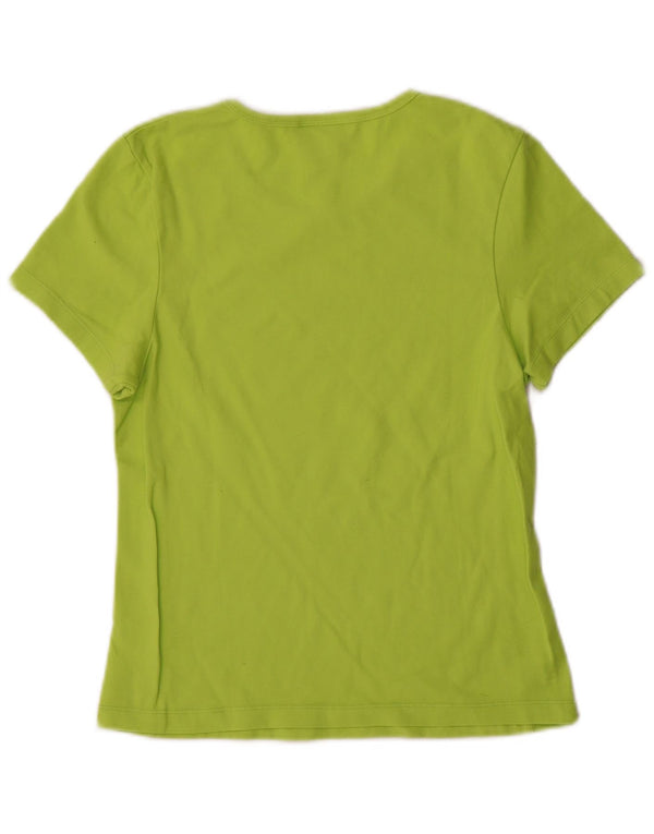 Champion Camiseta para mujer Top UK 44 Grande Poliéster verde