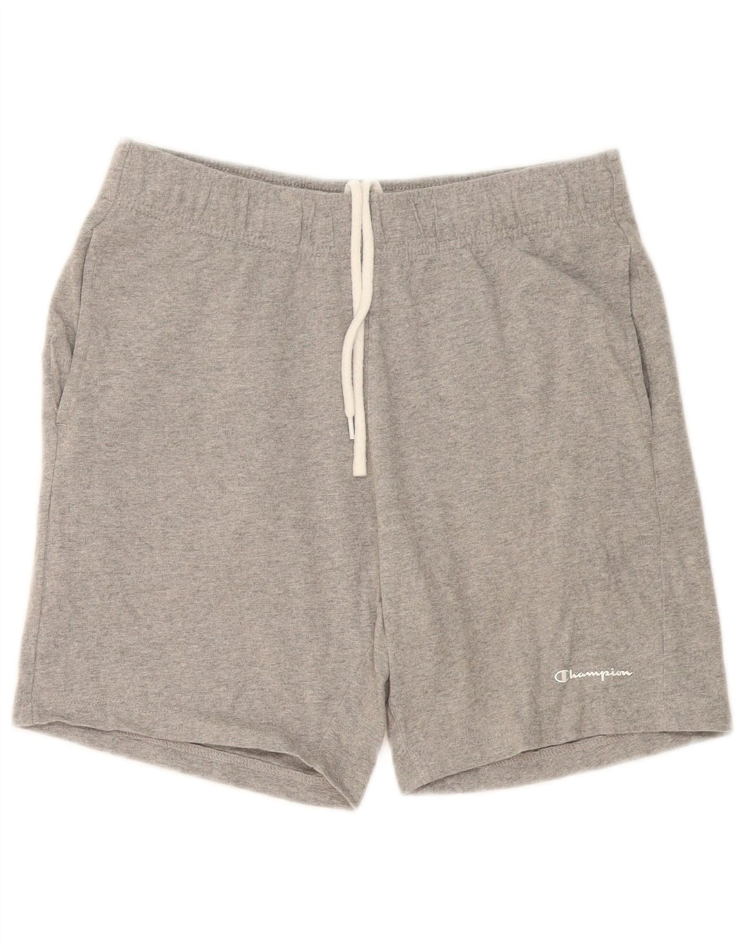 Champion Pantalones cortos deportivos para hombre pequeño gris