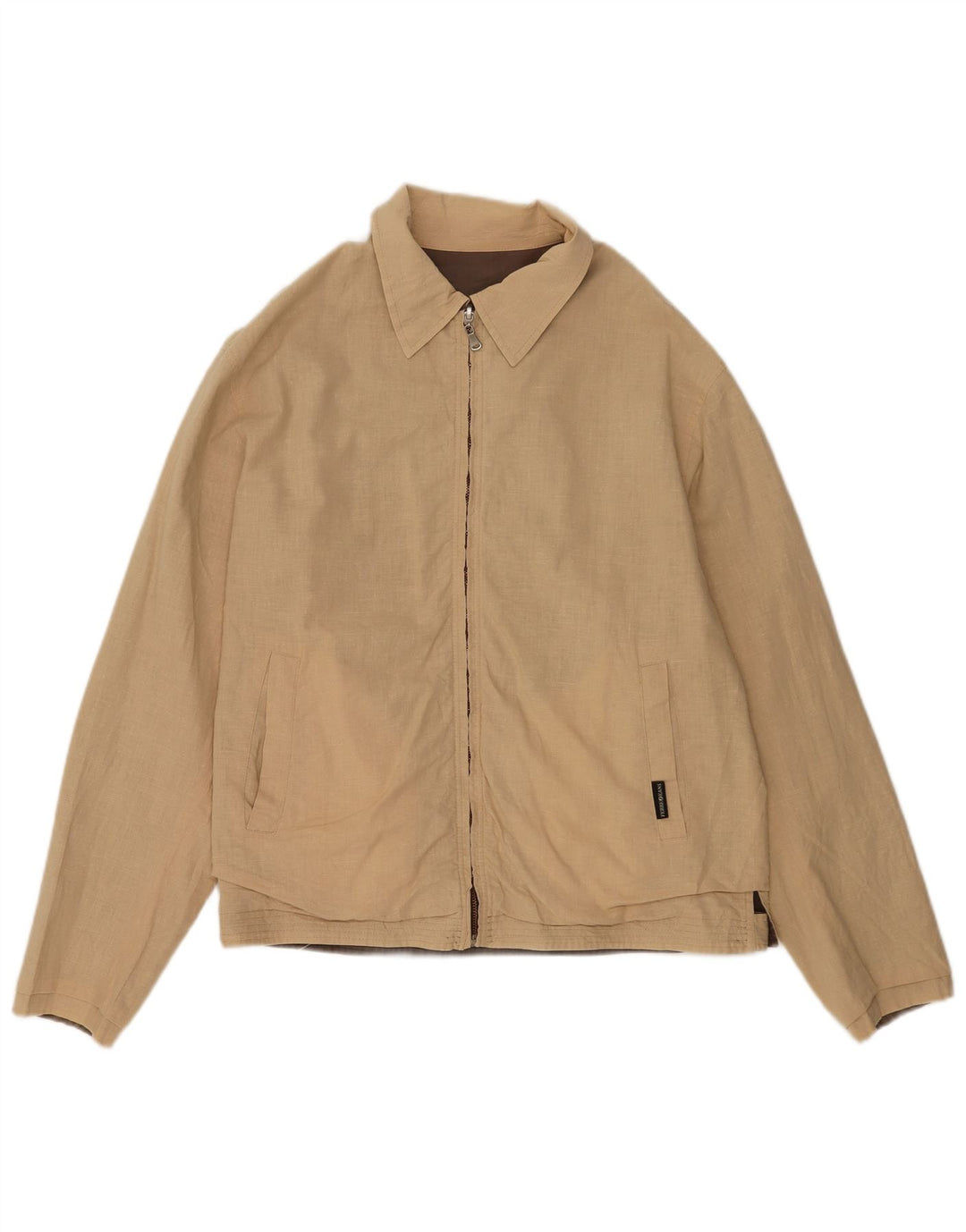 Ferre Chaqueta reversible para hombre UK 38 Algodón beige medio